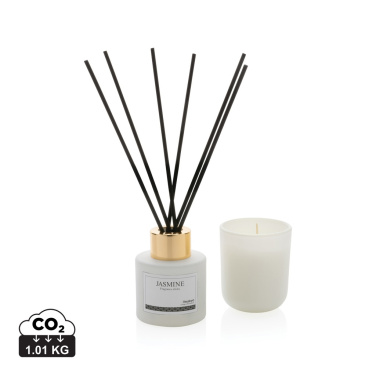 Logotrade promotional merchandise picture of: Ukiyo candle and fragrance sticks gift set