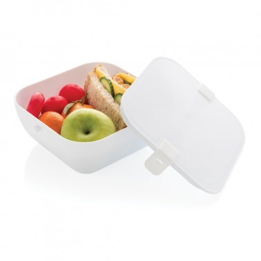Logo trade promotional gifts image of: PP lunchbox square