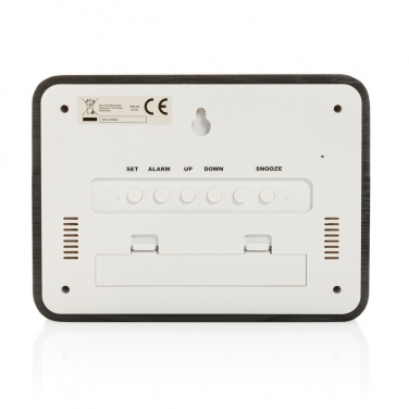 Logo trade promotional gift photo of: Grundig weatherstation alarm and calendar