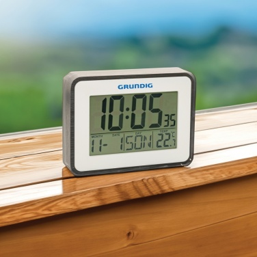 Logotrade advertising product picture of: Grundig weatherstation alarm and calendar