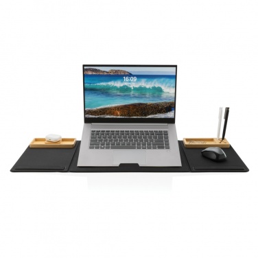 Logo trade promotional items picture of: Impact AWARE RPET Foldable desk organizer with laptop stand