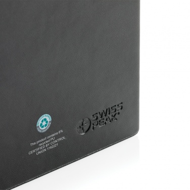 Logo trade advertising products image of: Swiss Peak RCS recycled PU Desk organiser