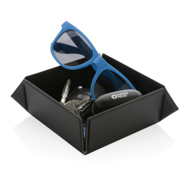 Logo trade advertising product photo of: Swiss Peak RCS recycled PU foldable magnetic storage tray