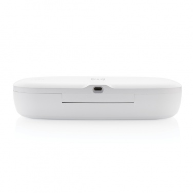 Logo trade corporate gifts picture of: UV-C steriliser box with 5W wireless charger