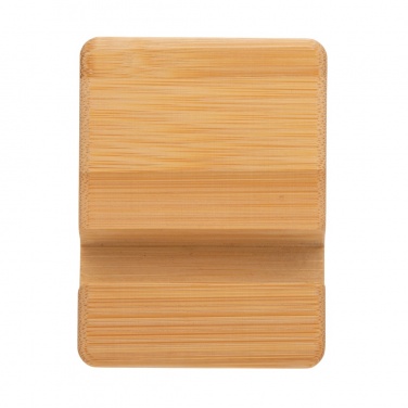 Logotrade promotional product picture of: Bamboo phone stand XD