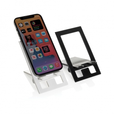 Logo trade promotional gifts image of: SnapStand RCS recycled plastic foldable phone stand