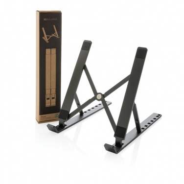 Logo trade business gifts image of: Terra RCS recycled aluminium universal laptop/tablet stand