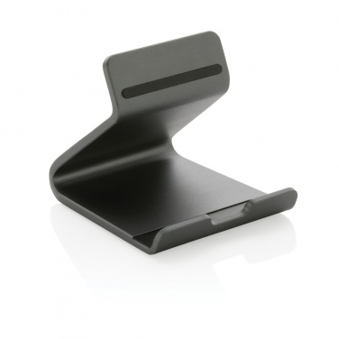 Logo trade business gifts image of: Terra RCS recycled aluminium tablet & phone stand