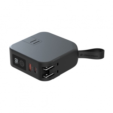 Logo trade promotional gifts image of: Urban Vitamin Saratoga 5 in 1 universal charger