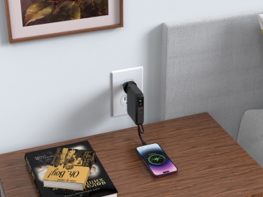 Logotrade promotional merchandise picture of: Urban Vitamin Oxnard 5 in 1 65W universal charger
