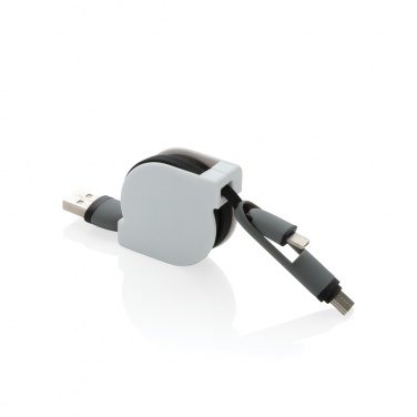 Logotrade corporate gift image of: 3-in-1 retractable cable