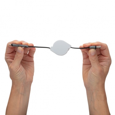 Logo trade business gifts image of: 3-in-1 retractable cable