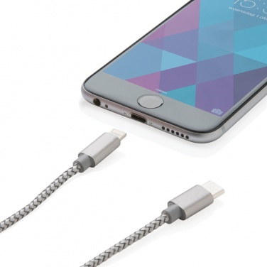 Logotrade advertising products photo of: 3-in-1 braided cable