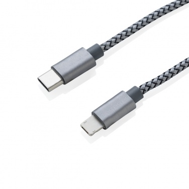 Logo trade promotional products picture of: 3-in-1 braided cable