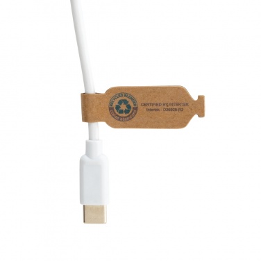 Logotrade business gifts photo of: RCS recycled plastic Ontario 6-in-1 round cable