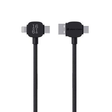 Logotrade promotional item picture of: Urban Vitamin Stockton 65W RCS RTPE/RPET magnetic cable