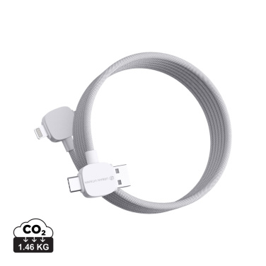 Logo trade promotional giveaways picture of: Urban Vitamin Stockton 65W RCS RTPE/RPET magnetic cable
