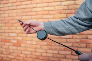 Logo trade promotional giveaway photo of: Terra RCS recycled aluminium retractable 6 in 1 cable