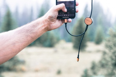 Logo trade promotional items picture of: Ohio RCS certified recycled plastic 6-in-1 cable