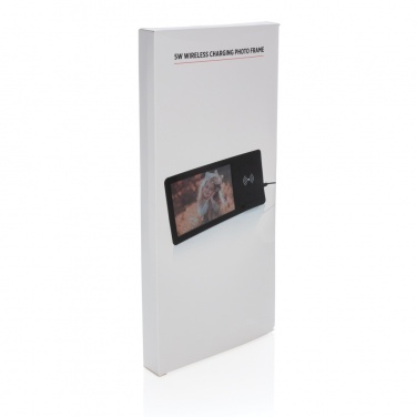 Logo trade promotional products image of: 5W Wireless charger and photo frame