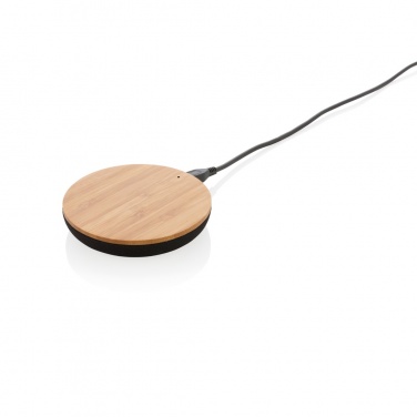 Logotrade promotional item picture of: Bamboo X 5W wireless charger