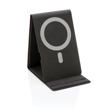 Logotrade promotional item image of: Artic Magnetic 10W wireless charging phone stand