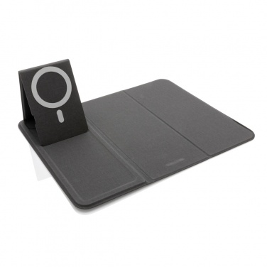 Logotrade promotional merchandise image of: Artic Magnetic 10W wireless charging phonestand