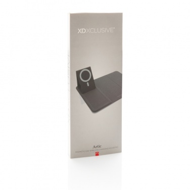 Logotrade promotional products photo of: Artic Magnetic 10W wireless charging phonestand