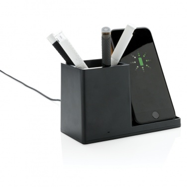 Logotrade promotional item image of: Ontario RCS recycled plastic 10W wireless charger
