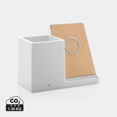 Logotrade promotional gift image of: Ontario RCS recycled plastic 10W wireless charger