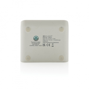 Logotrade promotional product picture of: Ontario  RCS recycled plastic 10W stand