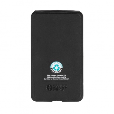 Logotrade business gift image of: Swiss Peak RCS rPU 15W  3-in-1 magnetic wireless charger