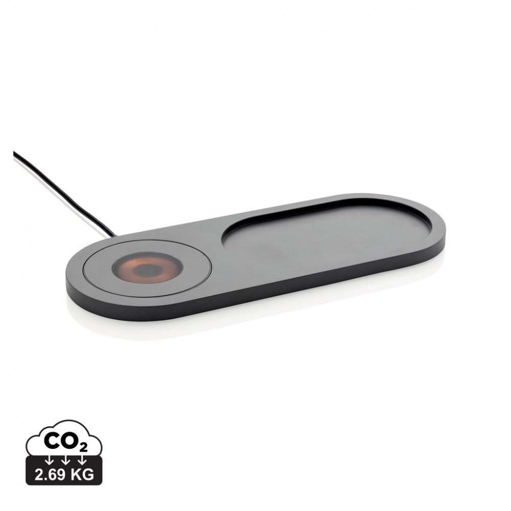 Logotrade corporate gift picture of: Encore 10W wireless charging valet tray