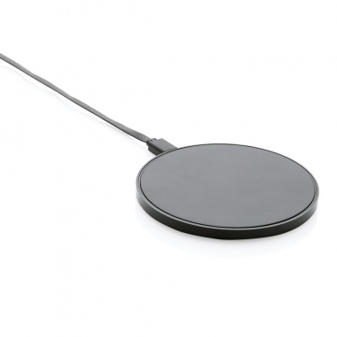Logotrade corporate gift picture of: RCS standard recycled plastic 10W wireless charger