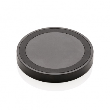 Logo trade promotional giveaways image of: 5W wireless charging pad round