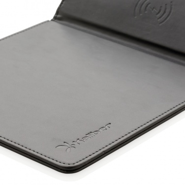 Logotrade promotional product image of: Mousepad with 5W wireless charging