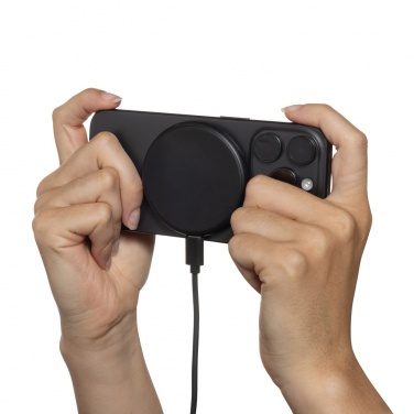 Logotrade promotional gifts photo of: Magnapad 15W RCS rplastic magnetic 3 in 1 charging pad