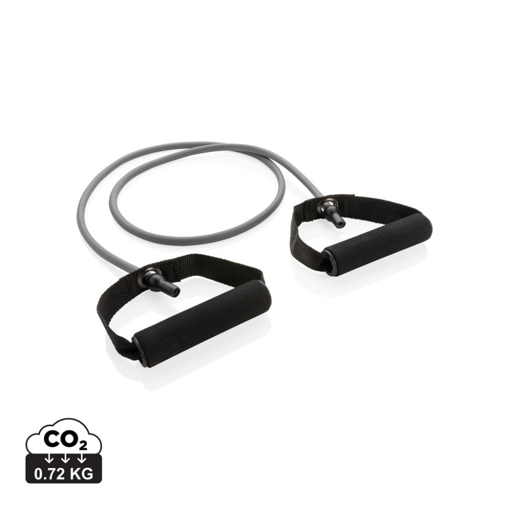 Logo trade promotional giveaway photo of: Fitness heavy resistance tube in pouch