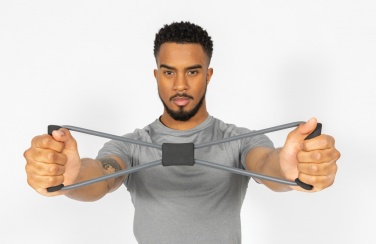 Logo trade promotional gifts image of: Fitness 8 shape exercise band in pouch
