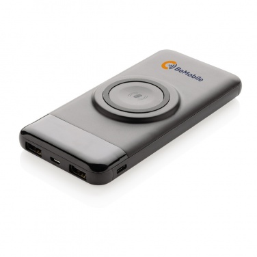 Logotrade promotional item image of: 10.000 mah wireless powerbank with watch charger