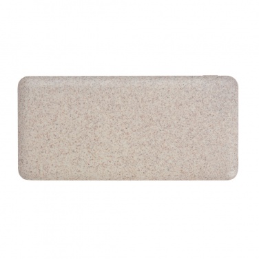 Logo trade promotional products image of: 10.000 mah wheat straw powerbank