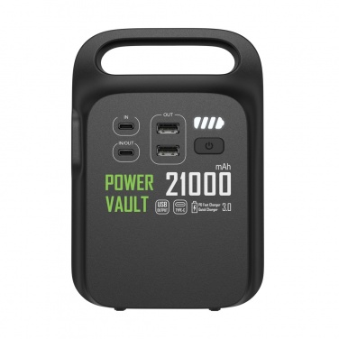Logo trade promotional item photo of: Power Vault RCS rplastic 21000 mAh portable power station