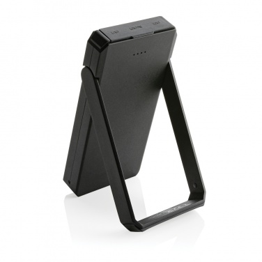 Logotrade promotional item image of: Skywave RCS recycled plastic solar powerbank 10000 mAh