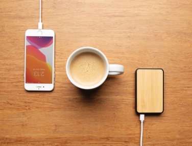 Logo trade promotional items image of: RCS recycled plastic 5.000 mAh Powerbank