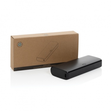 Logotrade promotional gifts photo of: FlashCharge RCS rplastic 20000 mah fast charge powerbank