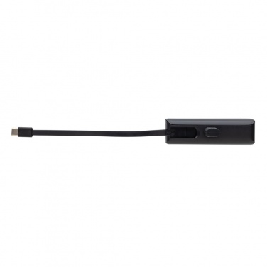 Logo trade advertising products image of: Powerlink RCS rplastic 3000 mah powerbank USB C connector