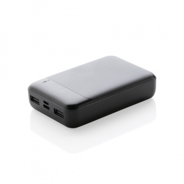 Logo trade promotional products picture of: RCS standard recycled plastic 10.000 mAh powerbank