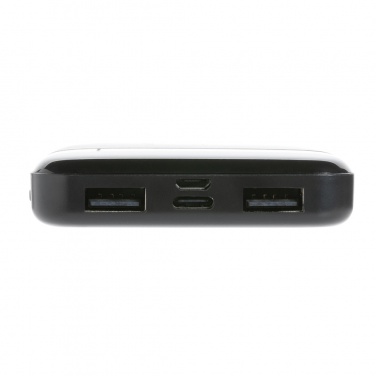 Logo trade promotional merchandise image of: RCS standard recycled plastic wireless powerbank