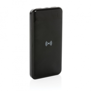 Logotrade advertising product picture of: RCS standard recycled plastic wireless powerbank