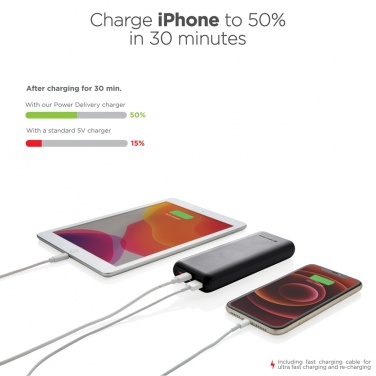 Logotrade promotional item image of: Urban Vitamin Pasadena 20.000 mAh 18W PD powerbank